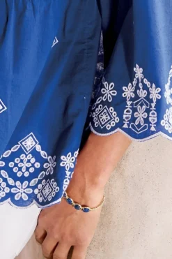 Outlet Soft Surroundings Odeta Stone Cuff Lapis