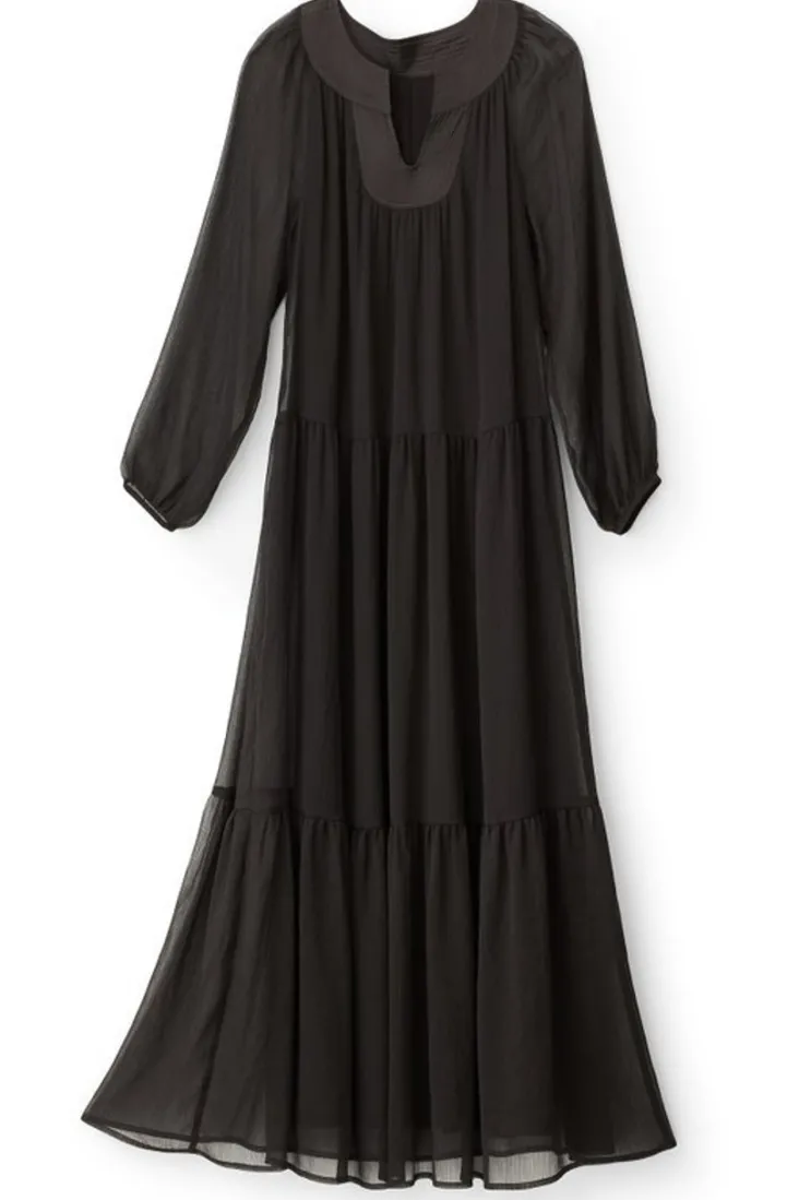 Soft Surroundings Olga Dress Black