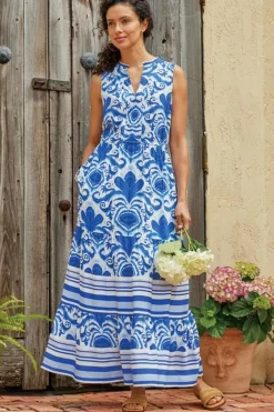 Sale Soft Surroundings Pari Maxi Dress PerissaScarf