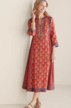 Soft Surroundings Phoenix Dress Red