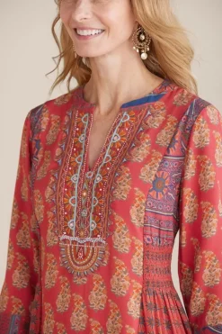 Soft Surroundings Phoenix Dress Red