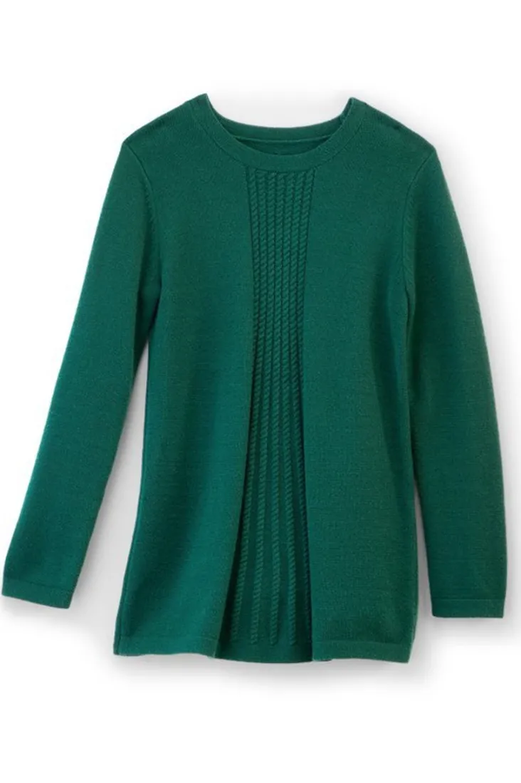 Soft Surroundings Priscilla Pullover Tunic Sweater