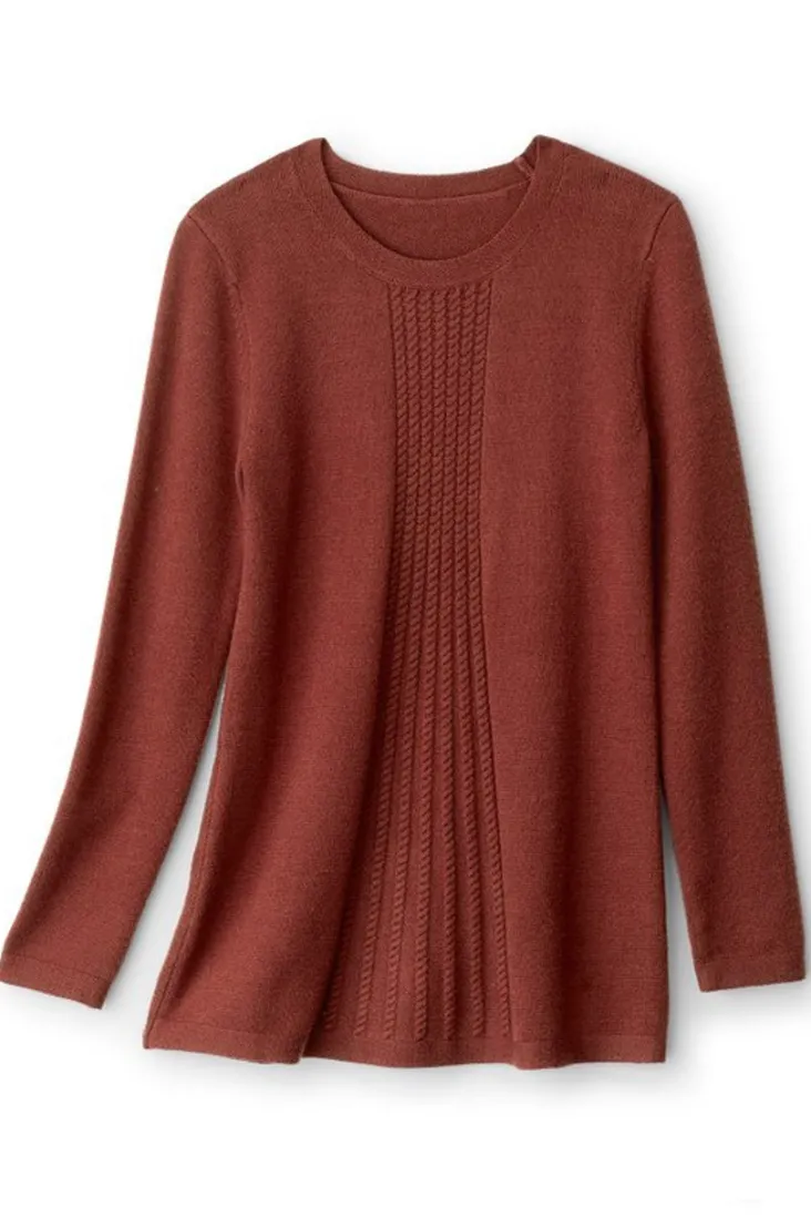 Soft Surroundings Priscilla Pullover Tunic Sweater