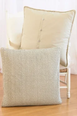 Outlet Soft Surroundings Raw Silk Woven Euro Sham Natural