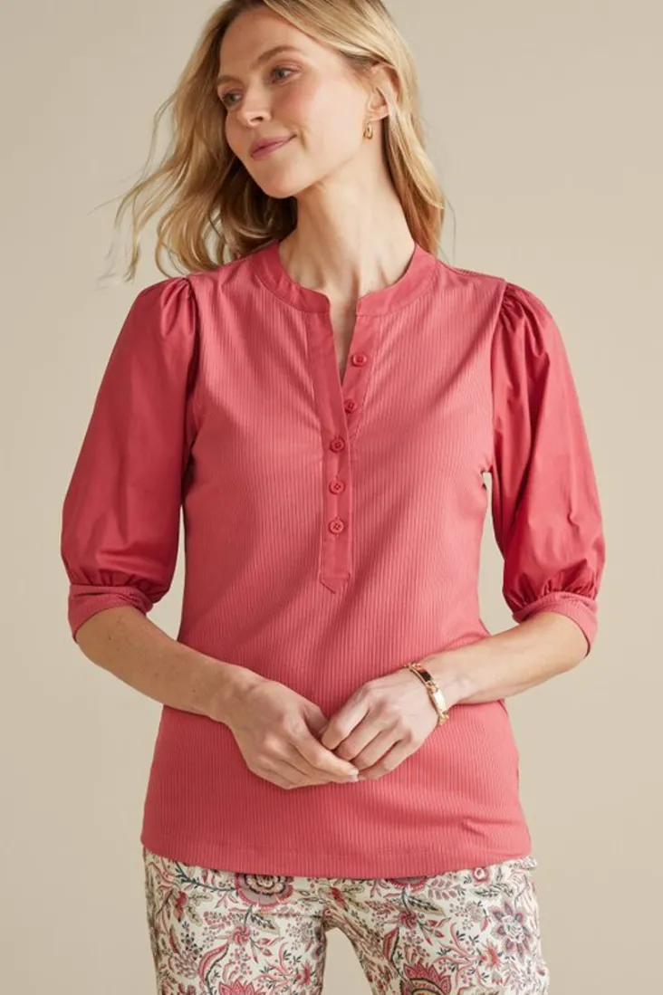 Sale Soft Surroundings Raylee Knit Pullover Rose