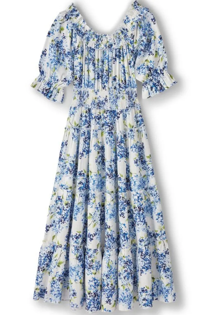 Outlet Soft Surroundings Rosana Maxi Dress Wisteria