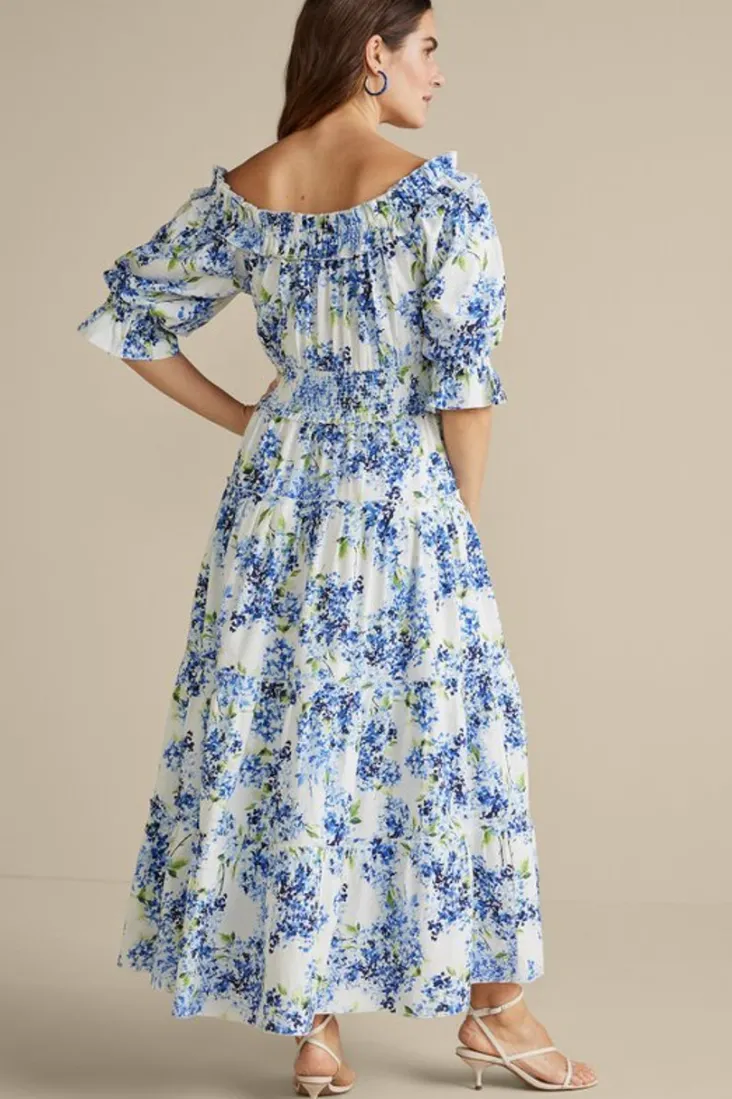 Outlet Soft Surroundings Rosana Maxi Dress Wisteria