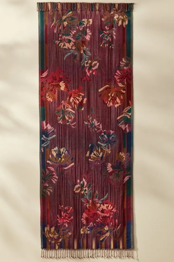 Discount Soft Surroundings Rosy Reversible Scarf Multi