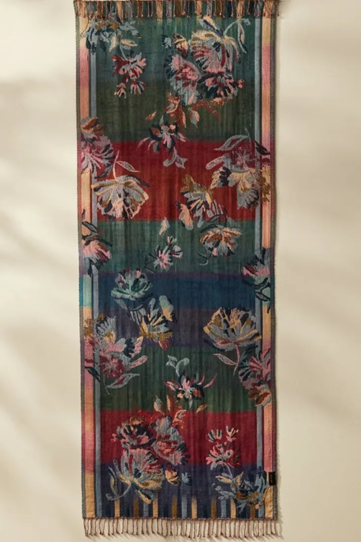 Discount Soft Surroundings Rosy Reversible Scarf Multi