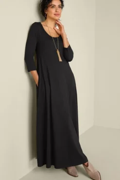Hot Soft Surroundings Santiago 3/4 Sleeve Dress