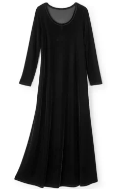 Outlet Soft Surroundings Santiago Stretch Velvet Dress
