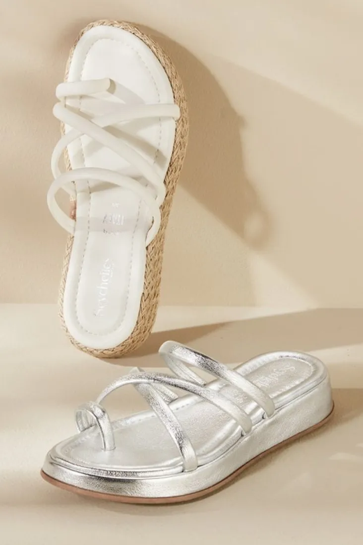 Hot Soft Surroundings Seychelles Rule The World Strappy Slide