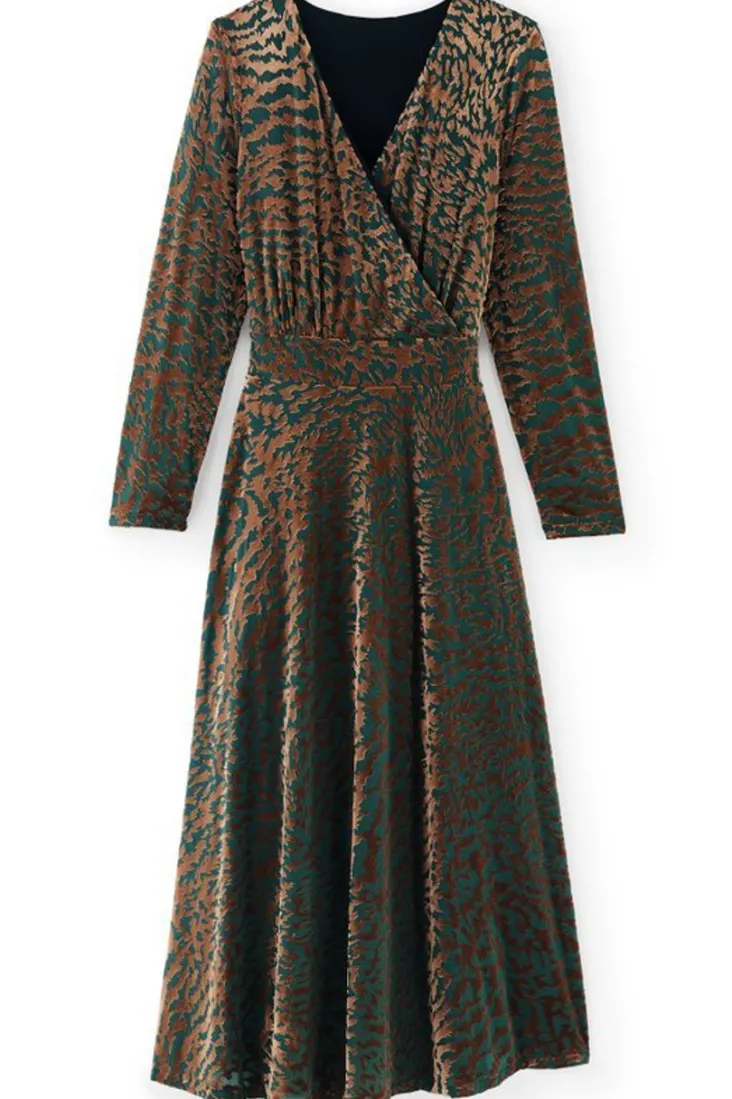 Sale Soft Surroundings Shae Dress MultiAnimal
