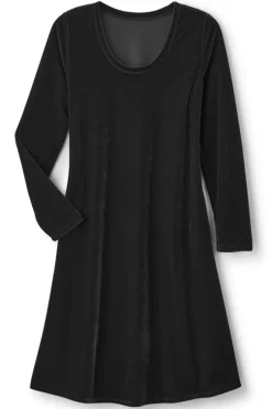 Soft Surroundings Short Santiago Velvet Dress