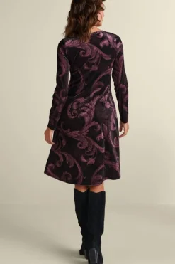 Soft Surroundings Short Santiago Velvet Dress
