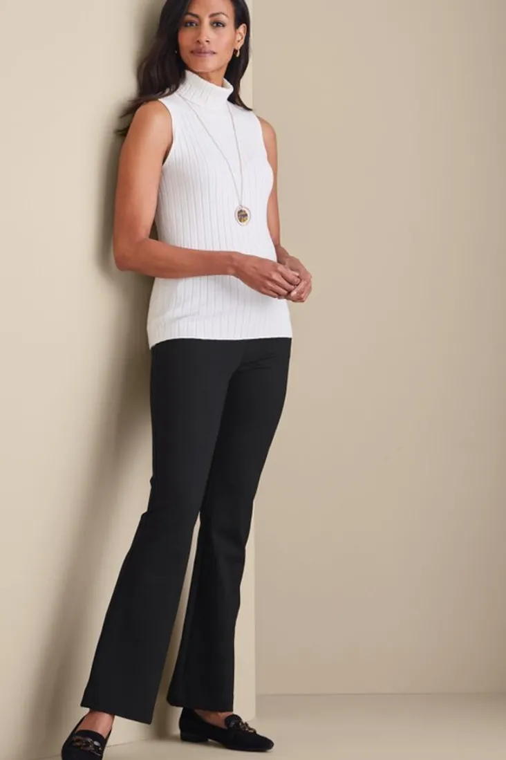 Outlet Soft Surroundings Soft Essential Ponte Bootcut Pants