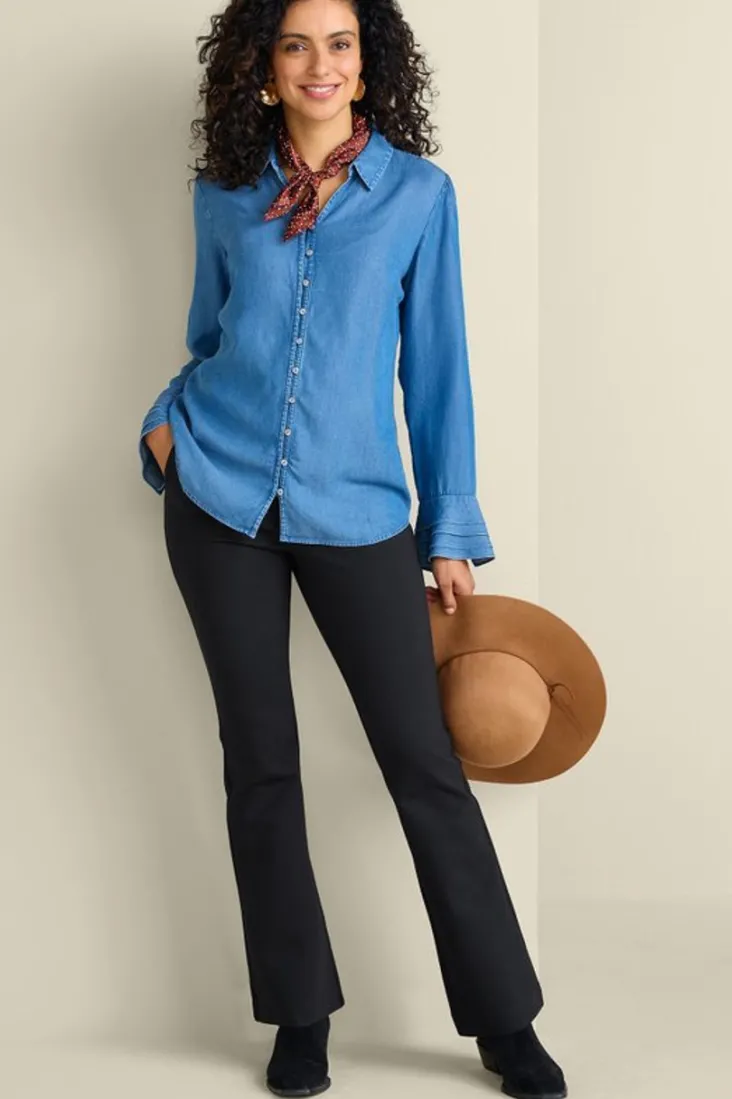 Outlet Soft Surroundings Soft Essential Ponte Bootcut Pants
