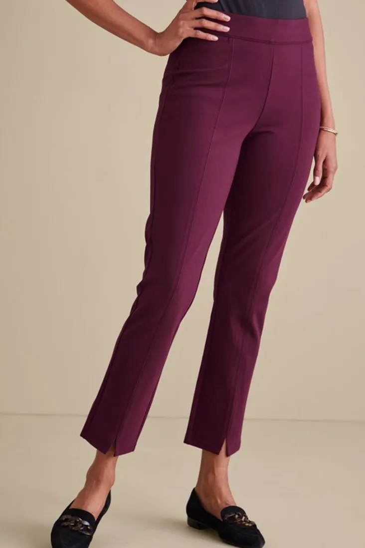 Clearance Soft Surroundings Soft Essential Ponte Slim Ankle Pants