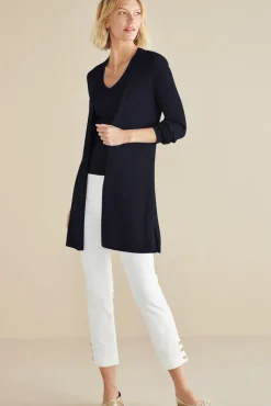 Best Soft Surroundings Soft Essential Ribbed Long Cardi