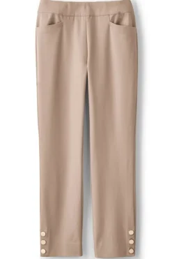 Hot Soft Surroundings Soft Essential Superla Slim Leg Crop Pants