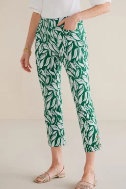 Hot Soft Surroundings Soft Essential Superla Slim Leg Crop Pants