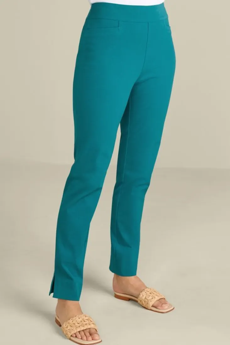 Clearance Soft Surroundings Soft Essential Superla Slim Leg Pants