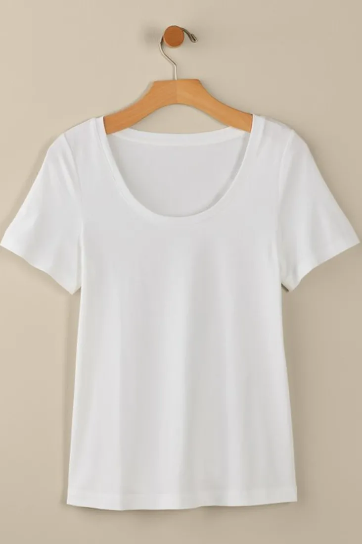 Online Soft Surroundings Soft Essential Supima Short Sleeve Tee