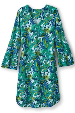 Clearance Soft Surroundings Soleil Linen Blend Dress
