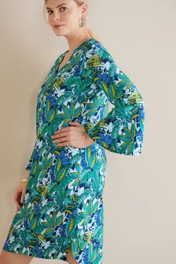 Clearance Soft Surroundings Soleil Linen Blend Dress