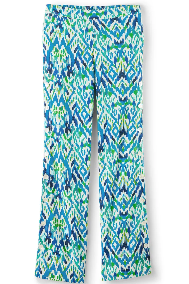 Hot Soft Surroundings Sonoma Linen Blend Wide Leg Pants
