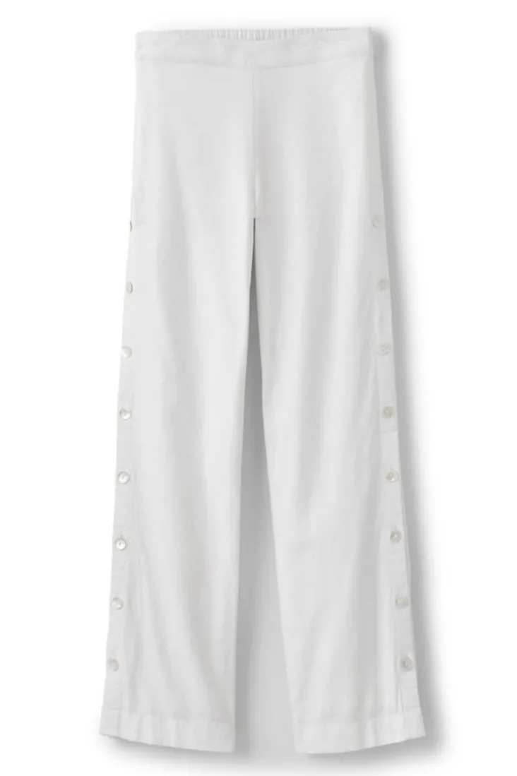 Hot Soft Surroundings Sonoma Linen Blend Wide Leg Pants