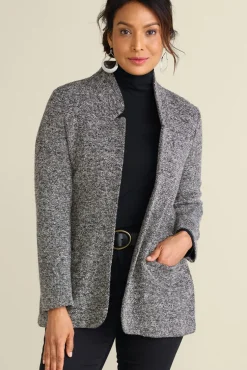 Best Soft Surroundings St. James Jacket Charcoal