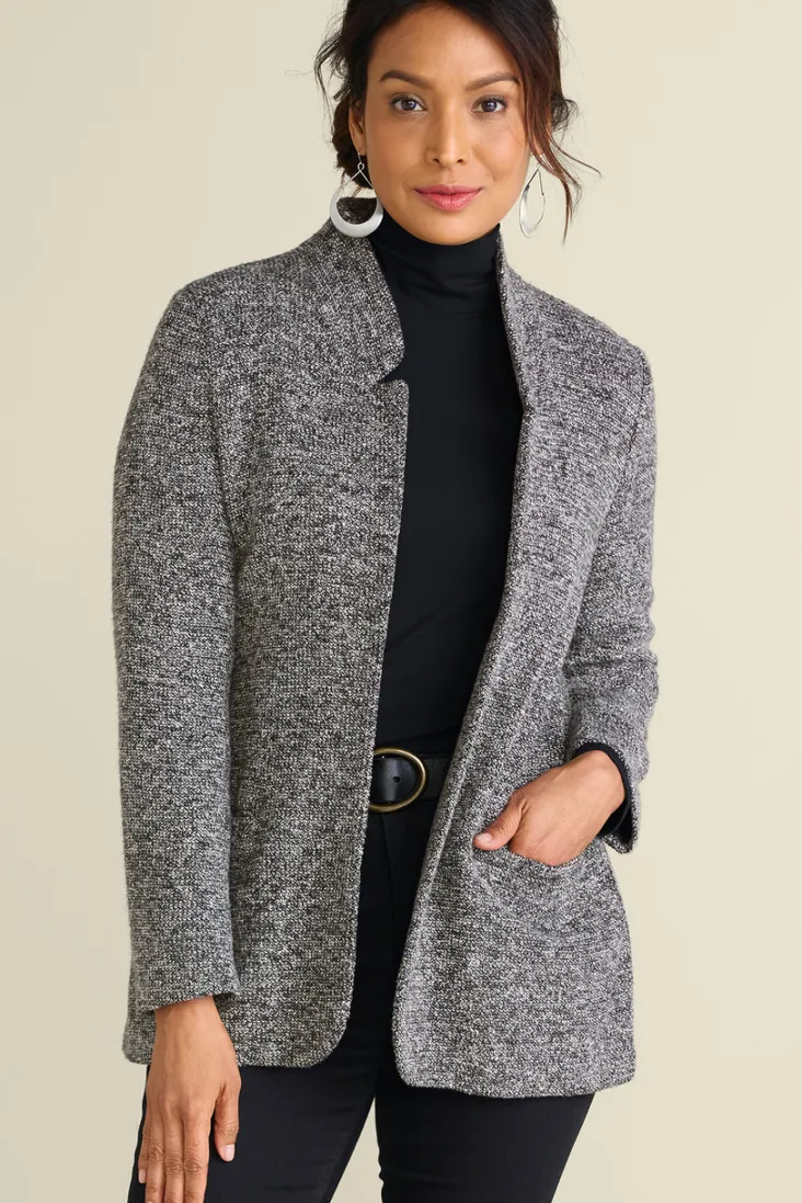 Best Soft Surroundings St. James Jacket Charcoal