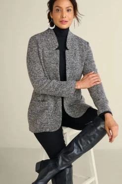 Best Soft Surroundings St. James Jacket Charcoal