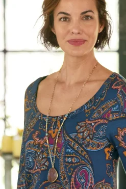 Soft Surroundings Suri Pendant Necklace GoldMulti