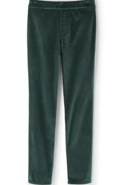 New Soft Surroundings Sutton Velveteen Pull-On Slim Leg Pants