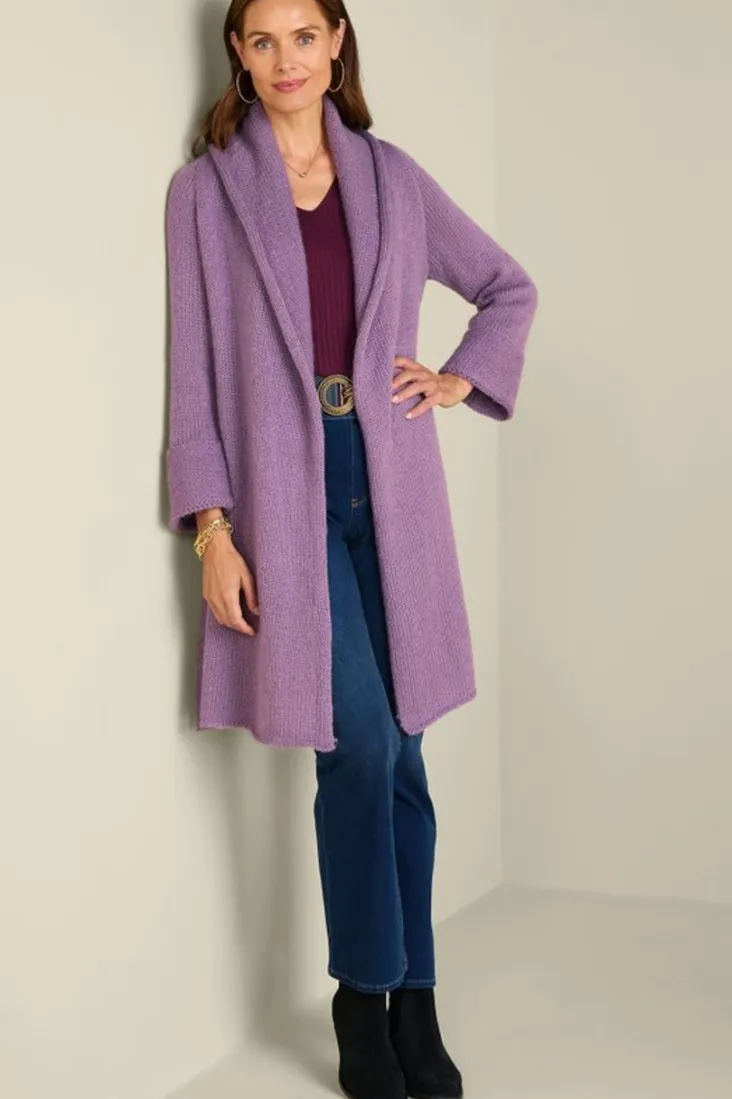 Outlet Soft Surroundings Telluride Topper Purple