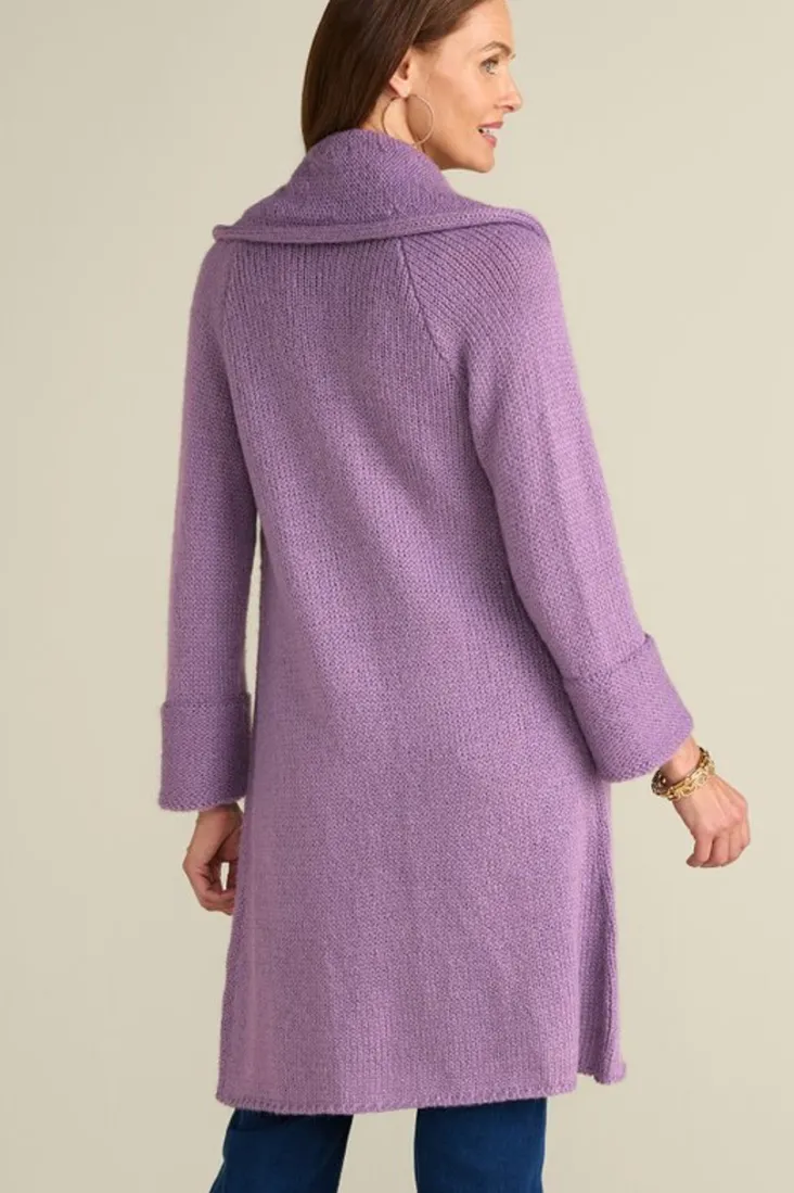 Outlet Soft Surroundings Telluride Topper Purple