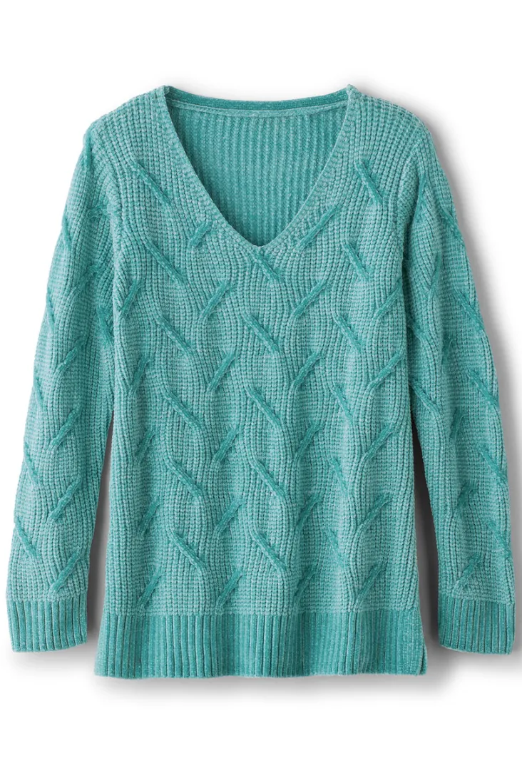 Clearance Soft Surroundings Trina Chenille Sweater