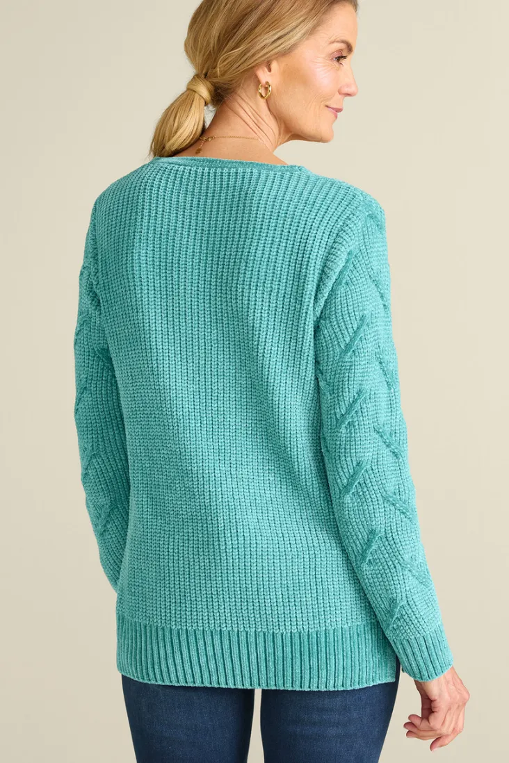 Clearance Soft Surroundings Trina Chenille Sweater