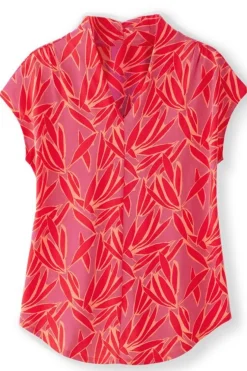 Hot Soft Surroundings Twilight Luau Printed Tunic