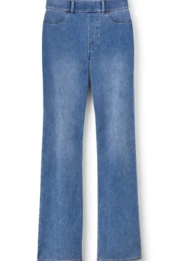 New Soft Surroundings Ultimate Denim Pull-On Bootcut Jeans