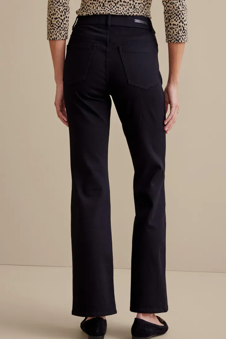New Soft Surroundings Ultimate Denim Pull-On Bootcut Jeans
