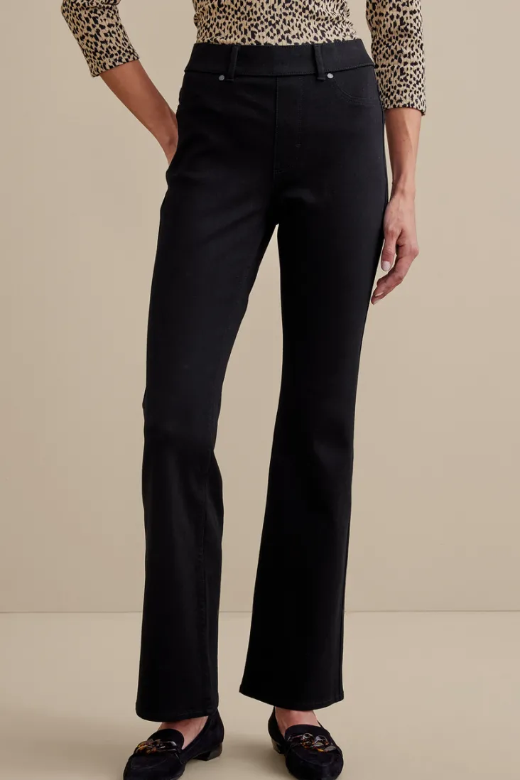 New Soft Surroundings Ultimate Denim Pull-On Bootcut Jeans