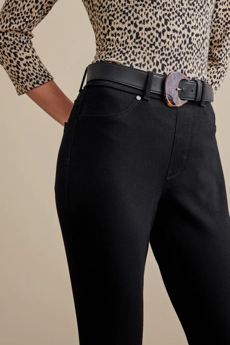 New Soft Surroundings Ultimate Denim Pull-On Bootcut Jeans