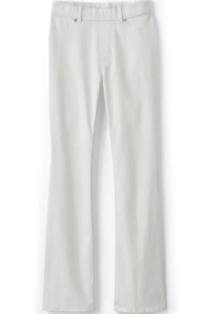 New Soft Surroundings Ultimate Denim Pull-On Bootcut Jeans