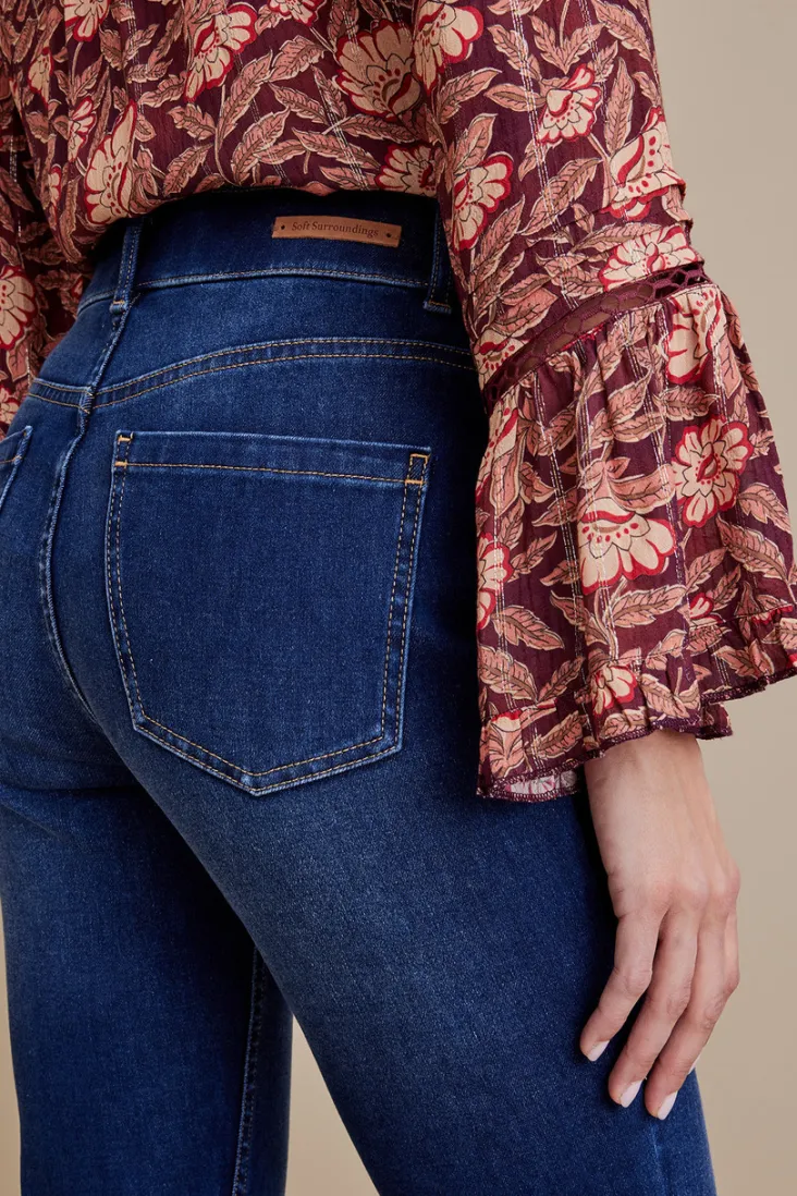 New Soft Surroundings Ultimate Denim Pull-On Bootcut Jeans