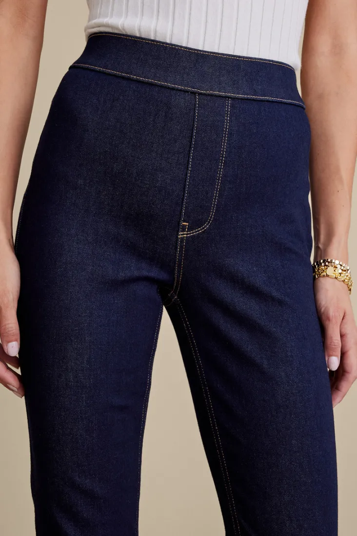 Soft Surroundings Ultimate Denim Pull-On Slim Leg Jeans