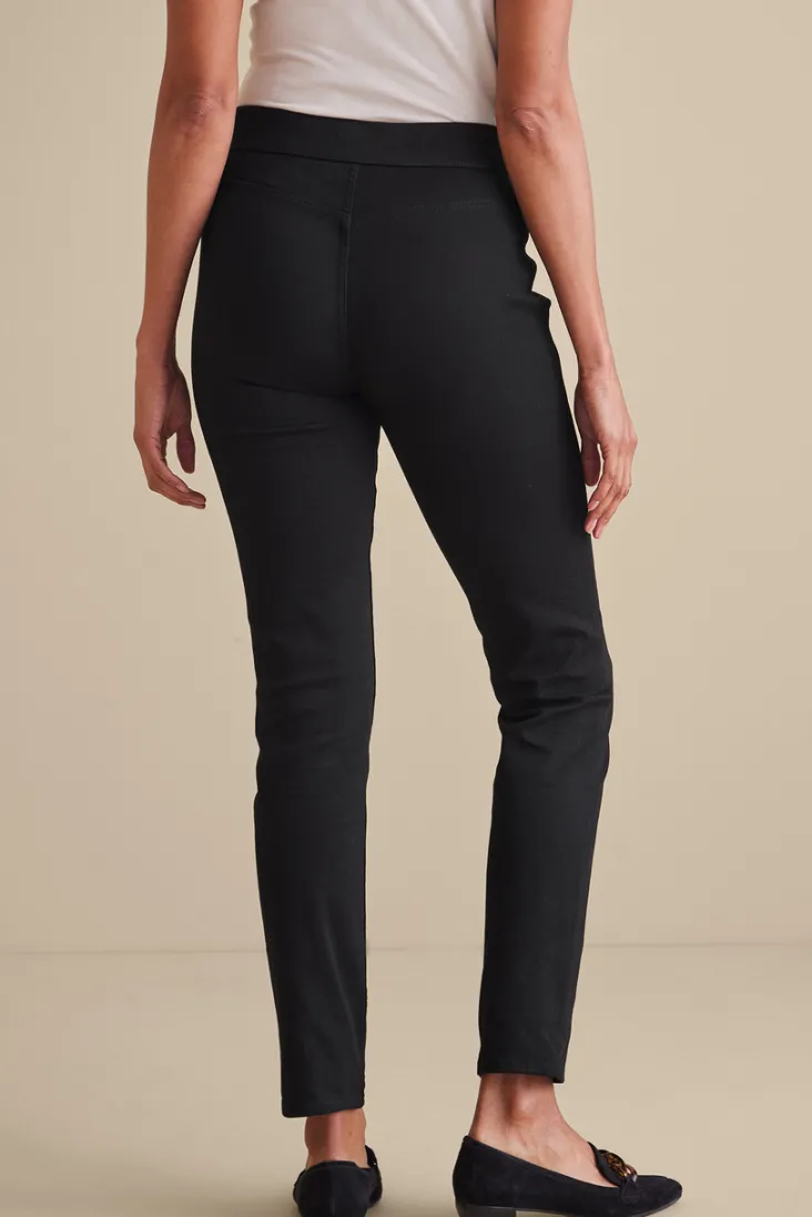 Soft Surroundings Ultimate Denim Pull-On Slim Leg Jeans