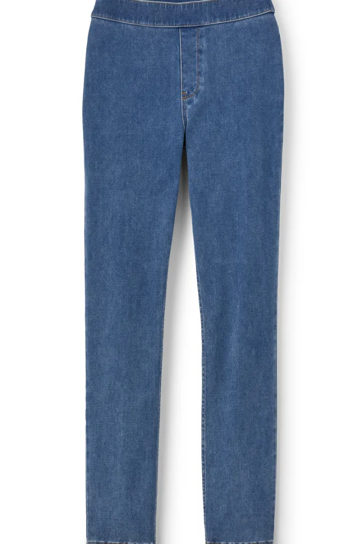 Soft Surroundings Ultimate Denim Pull-On Slim Leg Jeans